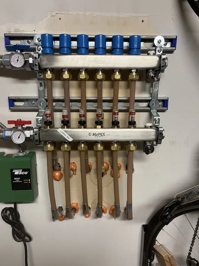 Plumber performing Leak Detection at a residential property in Stone Park